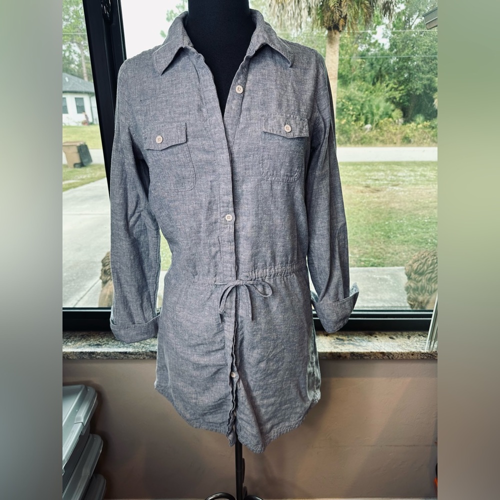 PATAGONIA Blue Women’s Long-Sleeved Highlands Dress Size Small